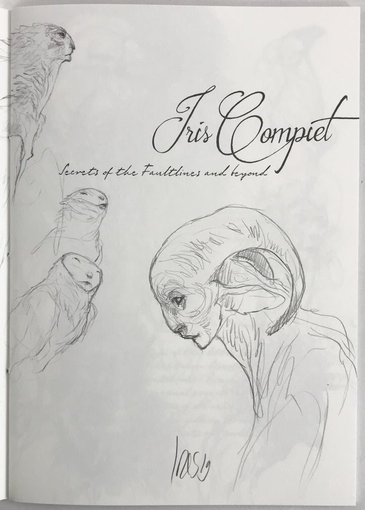 Secrets of the Faultlines and Beyond - Signed with an Original Sketch