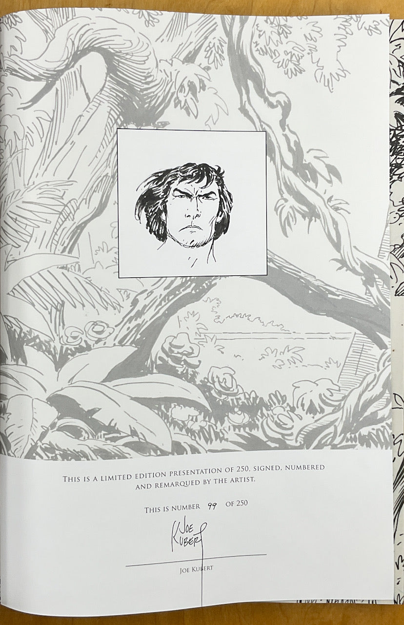 Joe Kubert's Tarzan of the Apes: Artist's Edition - Signed, Remarqued and Numbered Limited Edition