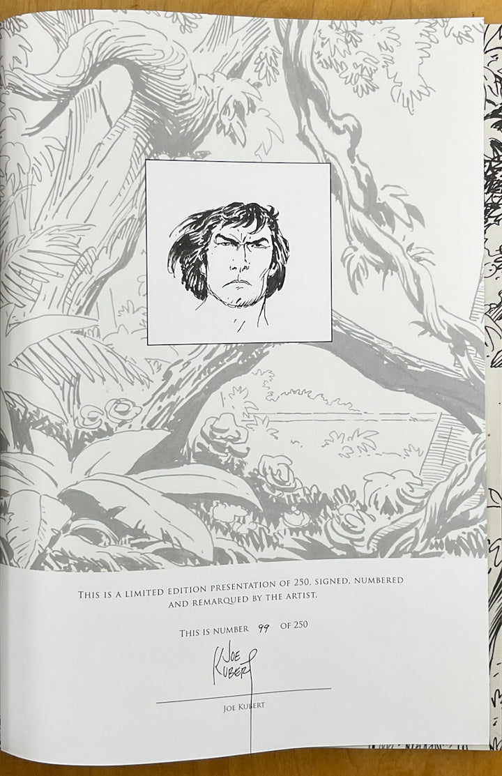 Joe Kubert's Tarzan of the Apes: Artist's Edition - Signed, Remarqued and Numbered Limited Edition