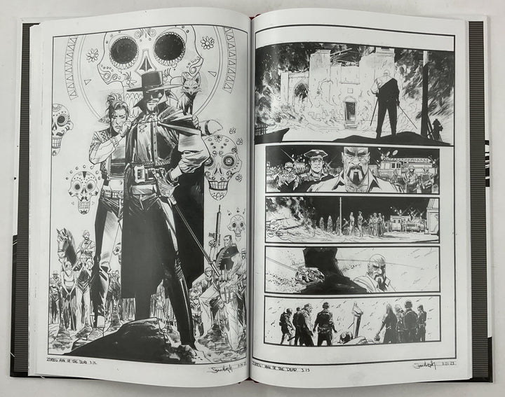 Zorro: d'entre les morts - Version Noir et Blanc - Signed