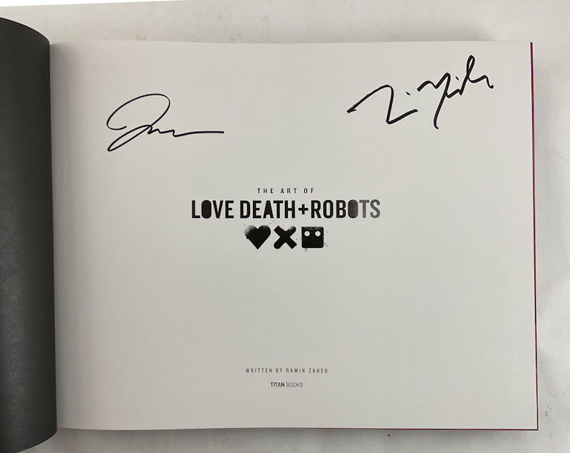 The Art of Love, Death + Robots - First Printing Signed by Tim Miller and Jennifer Yuh Nelson