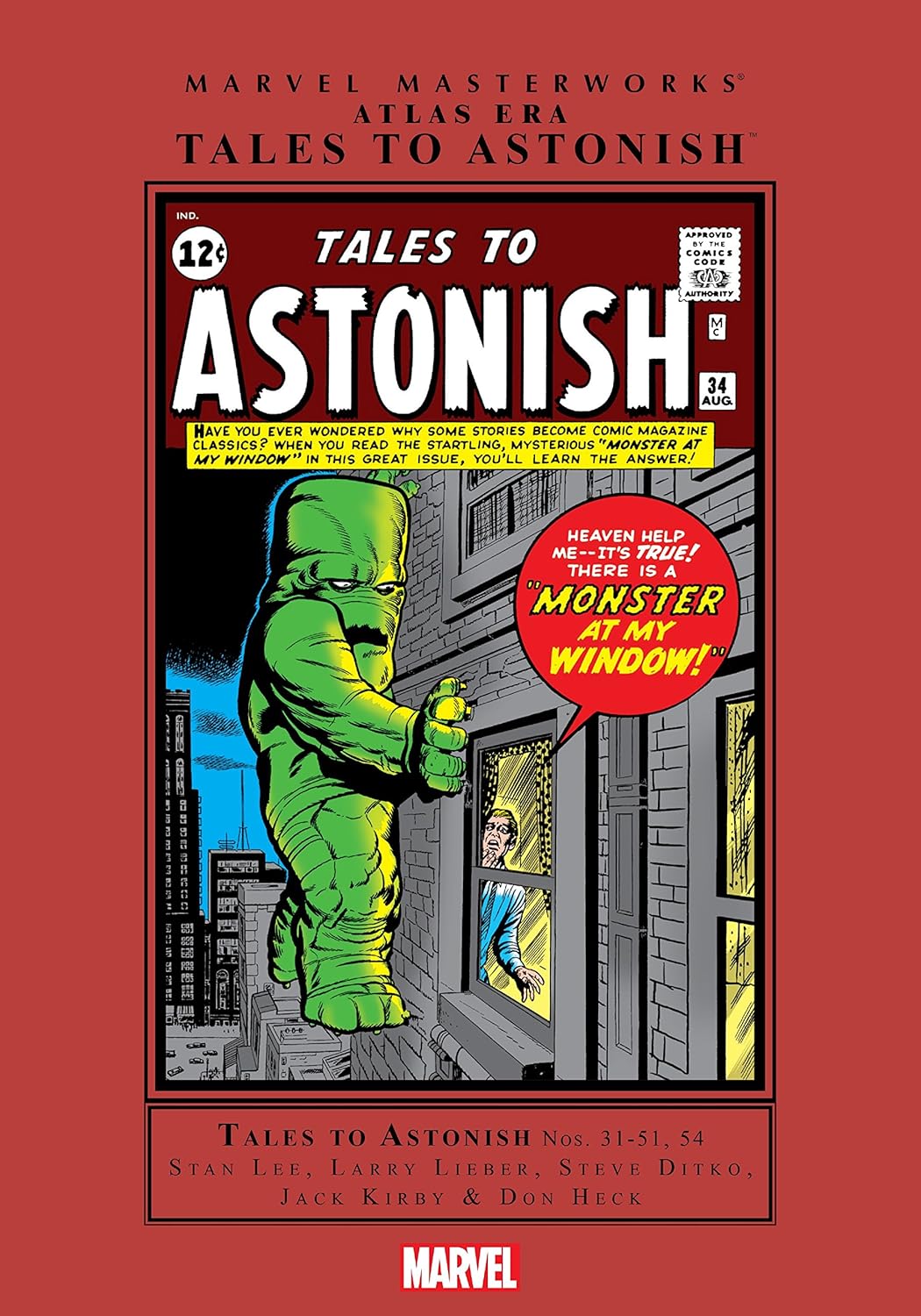 Marvel Masterworks: Atlas Era Tales to Astonish, Vol. 4