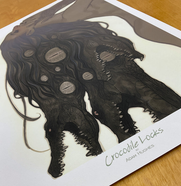 Crocodile Locks - Signed & Numbered Print