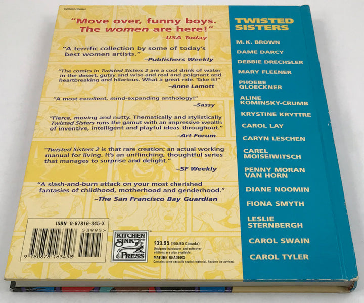 Twisted Sisters 2: Drawing the Line - Signed and Numbered Hardcover