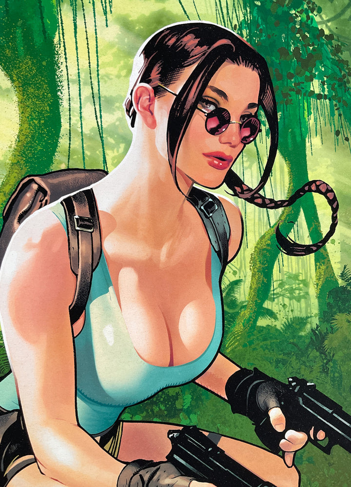 Lara Croft - Signed Limited Edition Giclee Print
