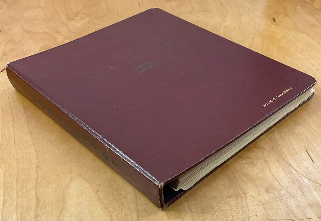 How I Make A Picture by Harold Von Schmidt - Famous Artists Advanced Program - Signed