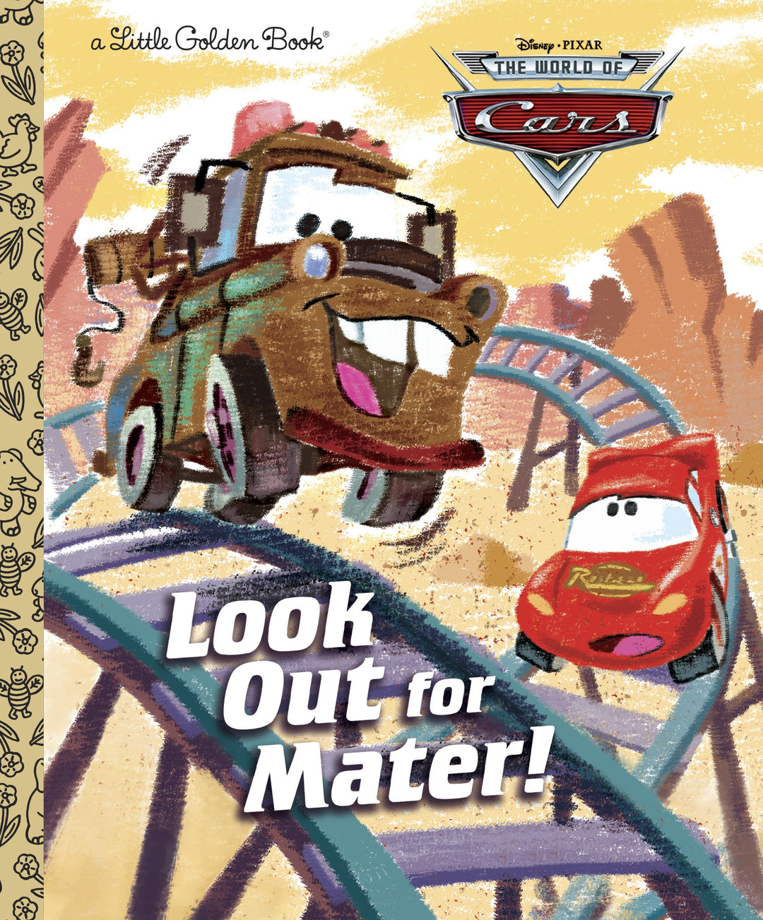 Look Out for Mater! - A Little Golden Book - Mint First Printing