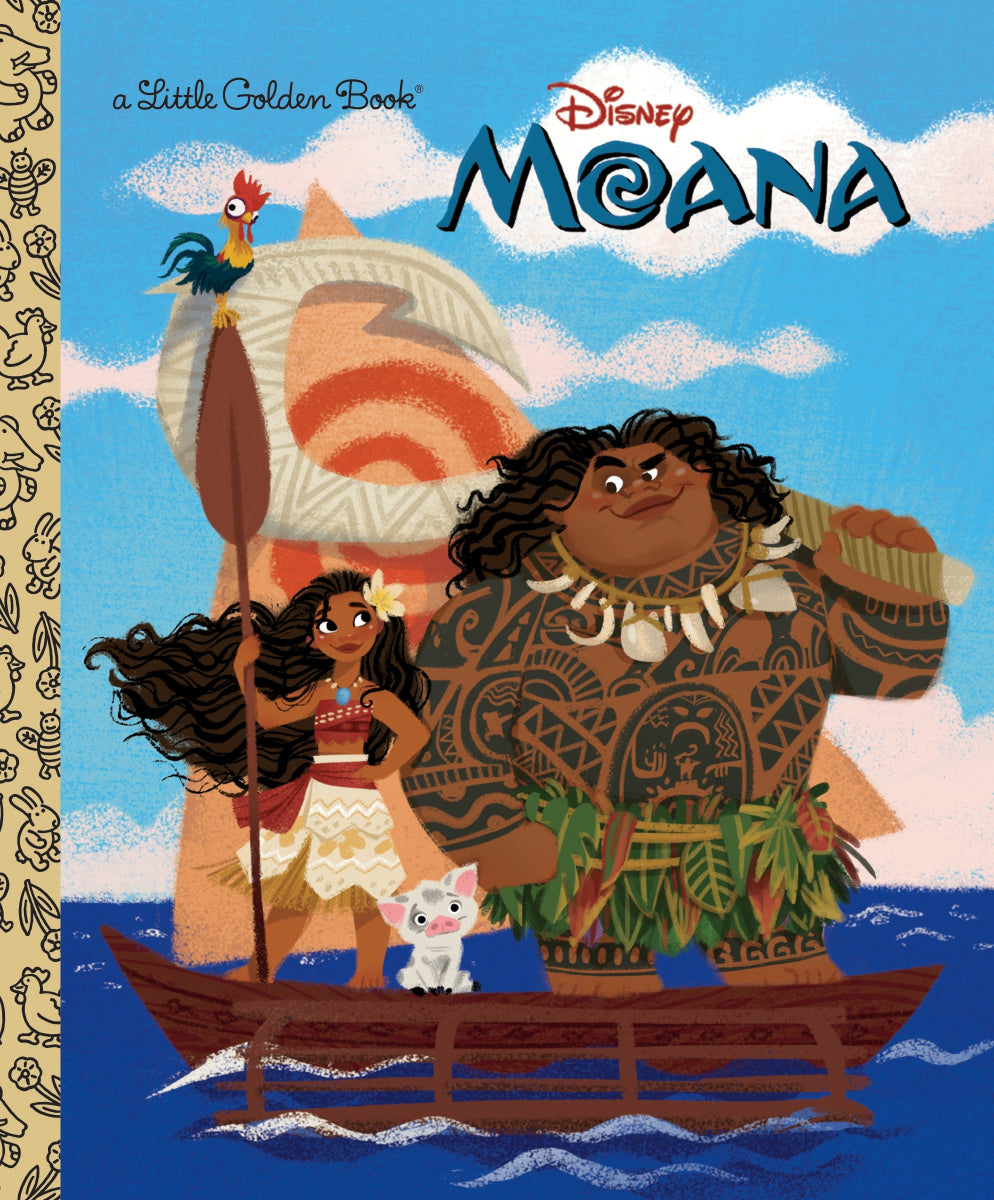 Moana Little Golden Book  - Mint First Printing