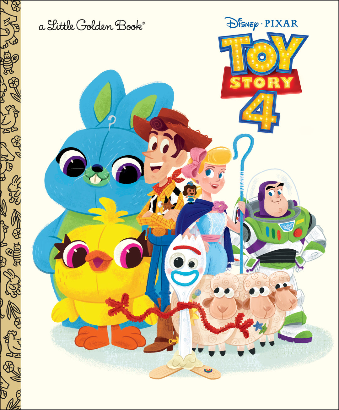 Toy Story 4 - A Little Golden Book - Mint First Printing