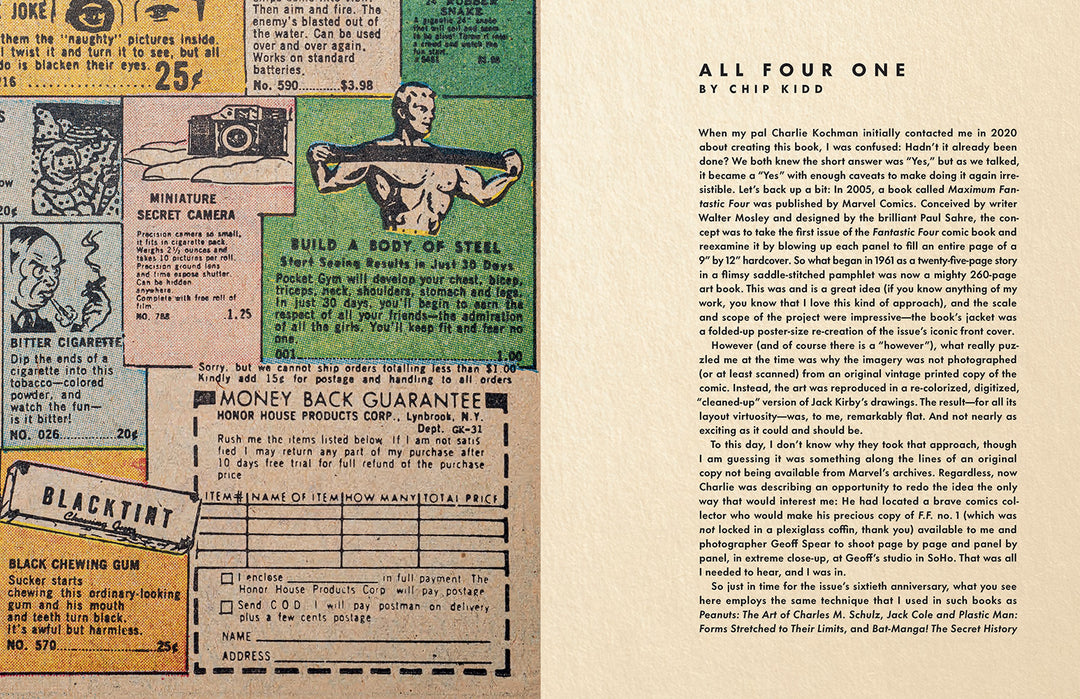 Fantastic Four No. 1: Panel by Panel - Signed First