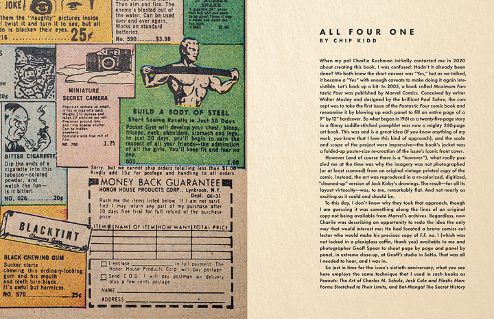 Fantastic Four No. 1: Panel by Panel - Signed First