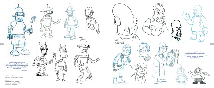 The Art of Futurama: A Visual History of Matt Groening's Cult Classic Animated Series