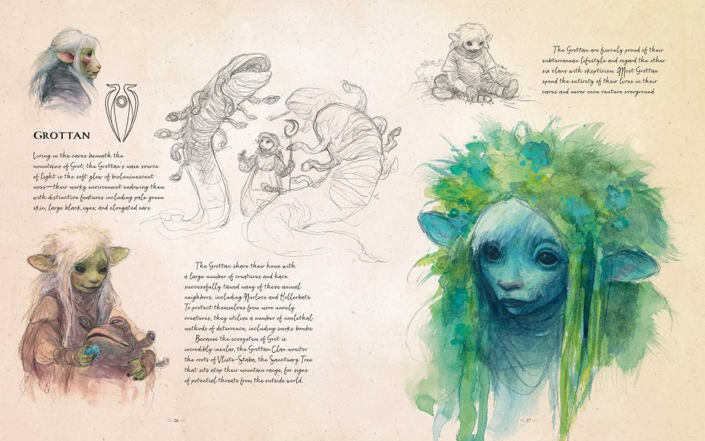 The Dark Crystal Bestiary: The Definitive Guide to the Creatures of Thra - Signed