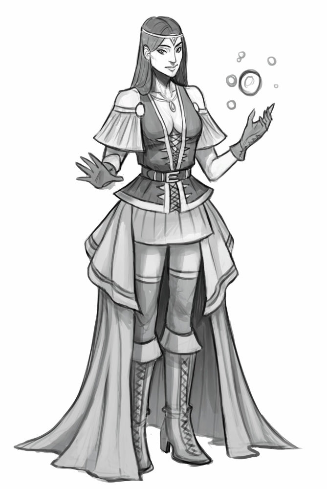 Sketching from the Imagination: Character Concepts