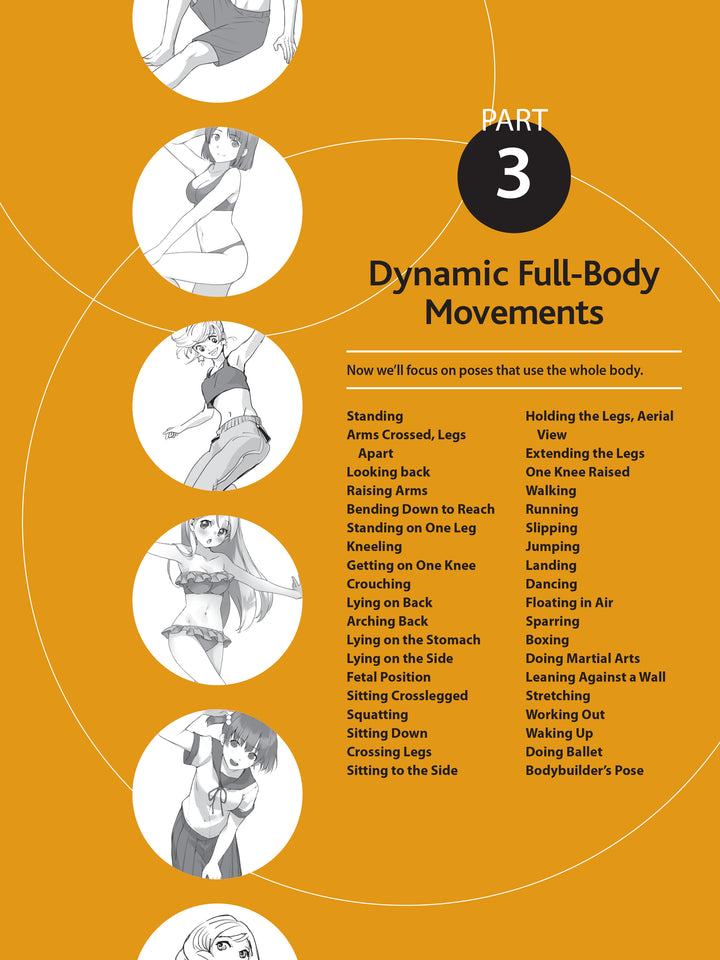 How to Create Manga: Drawing Dynamic Hand & Body Movements : The Ultimate Bible for Beginning Artists