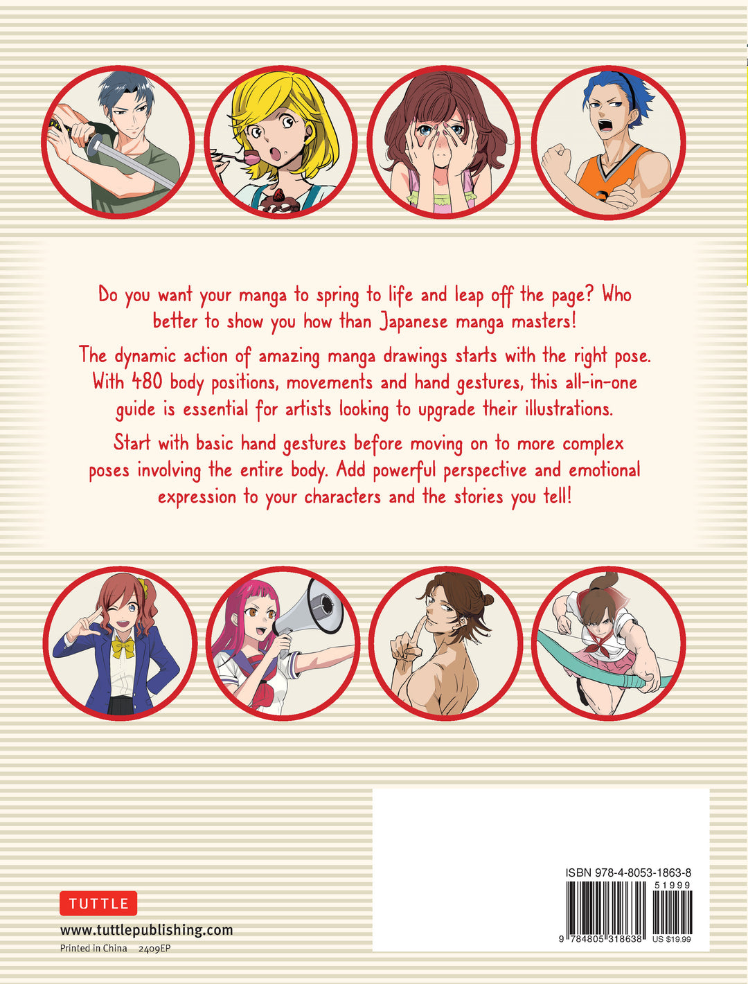 How to Create Manga: Drawing Dynamic Hand & Body Movements : The Ultimate Bible for Beginning Artists