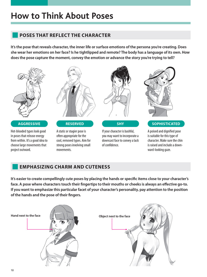 How to Create Manga: Drawing Dynamic Hand & Body Movements : The Ultimate Bible for Beginning Artists