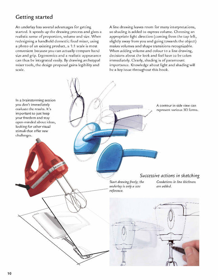 Sketching: Drawing Techniques for Product Designers