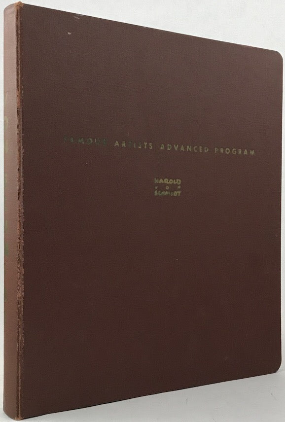How I Make A Picture by Harold Von Schmidt (Famous Artists Advanced Program)