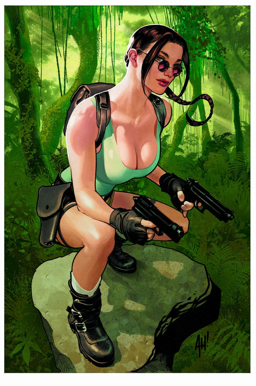 Lara Croft - Signed Limited Edition Giclee Print