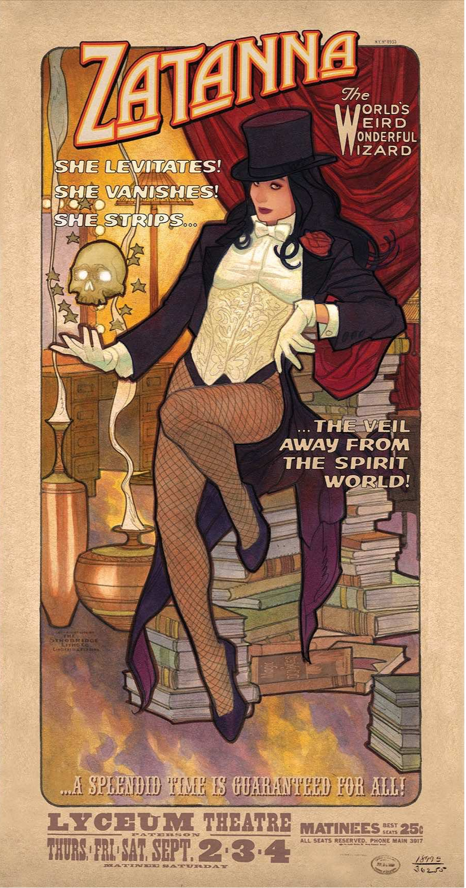 Zatanna at the Lyceum Theatre - Signed & Numbered Print