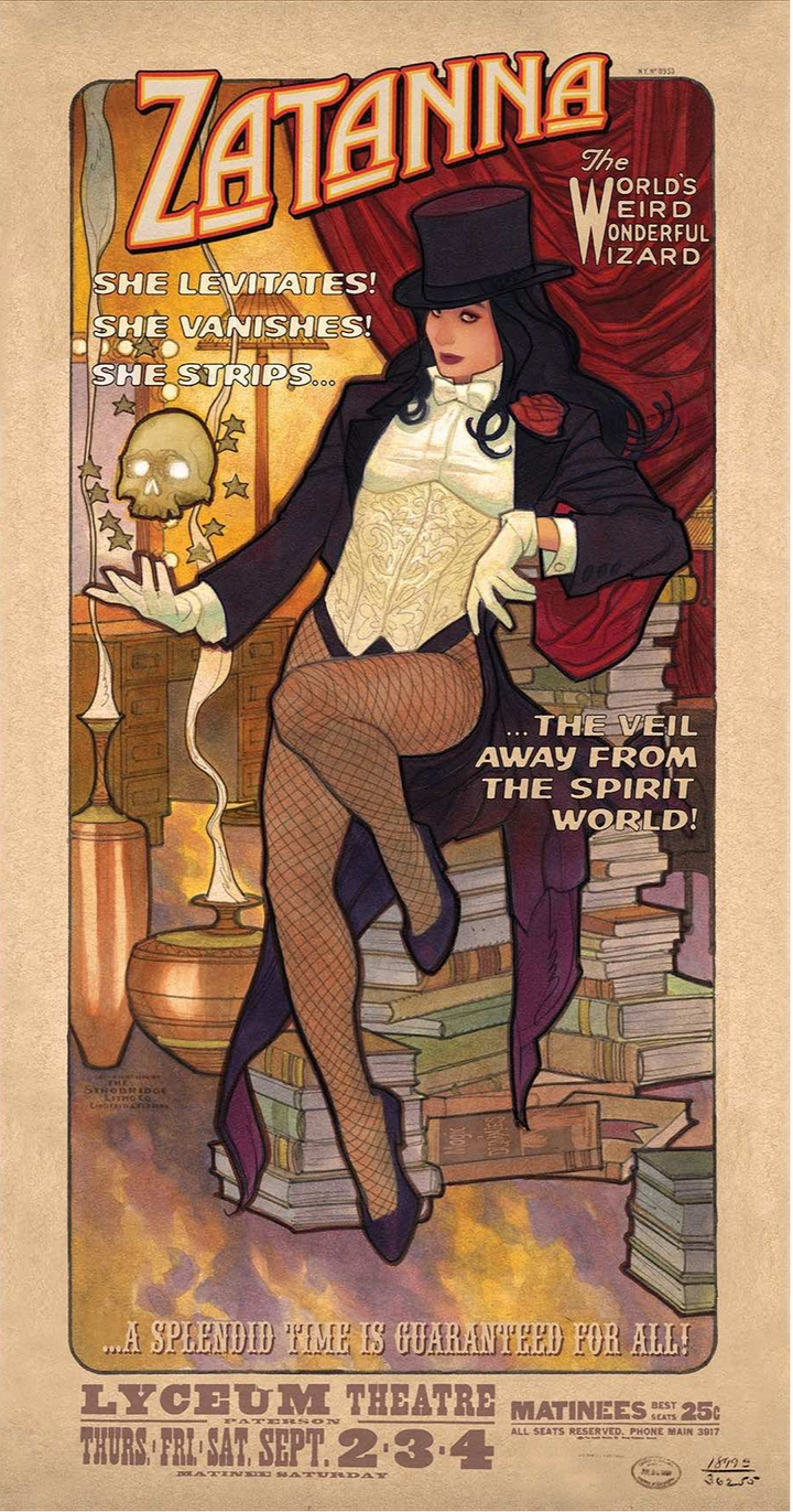 Zatanna at the Lyceum Theatre - Signed & Numbered Print