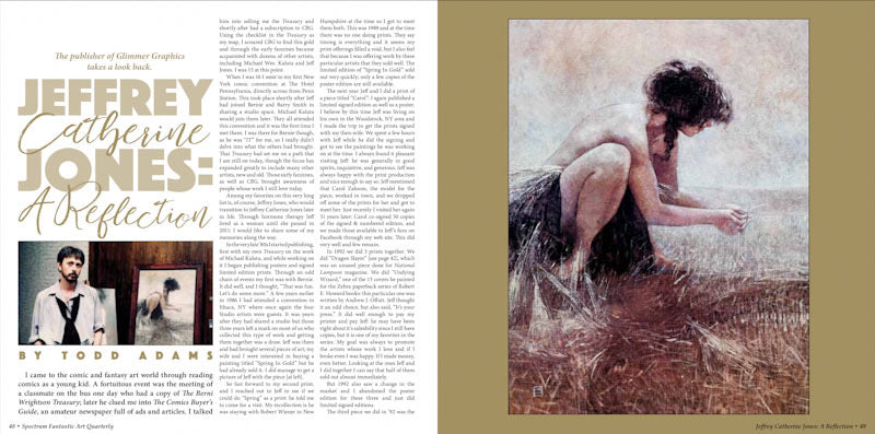 Spectrum Fantastic Art Quarterly Vol. 2