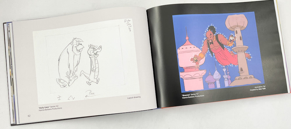 The Three Tooners in Florence: Behind the World of Hanna-Barbera - Exhibition Catalog - Limited Edition Hardcover - Signed by Two Artists (bumped)