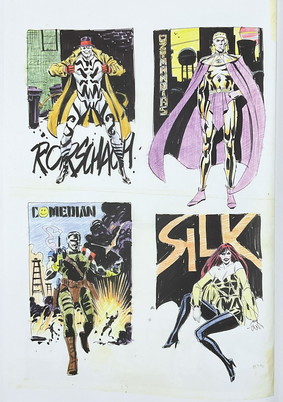 Dave Gibbons Watchmen Artifact Edition - "An Evening with Dave Gibbons" Variant Edition - Signed with a Drawing