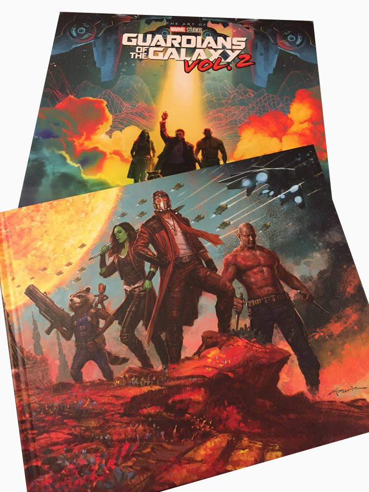 Marvel's Guardians of the Galaxy, Vol. 2: The Art of the Movie - First Printing Signed by the Visual Development Team