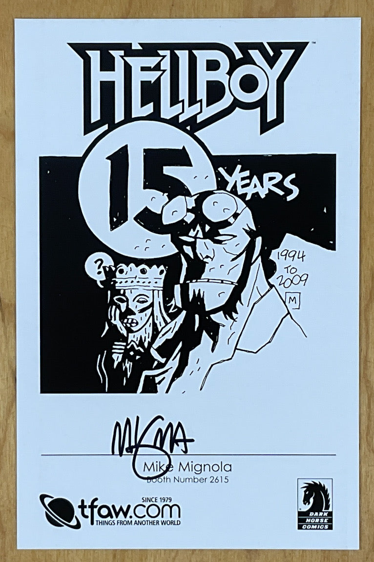Hellboy 15 Years Print - Signed – Stuart Ng Books