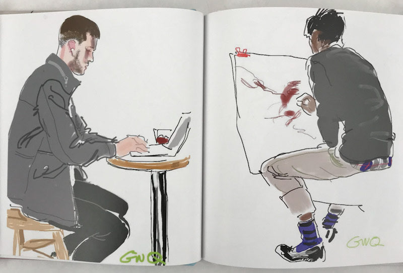 Gregory Weir-Quiton iPad Drawings - Signed