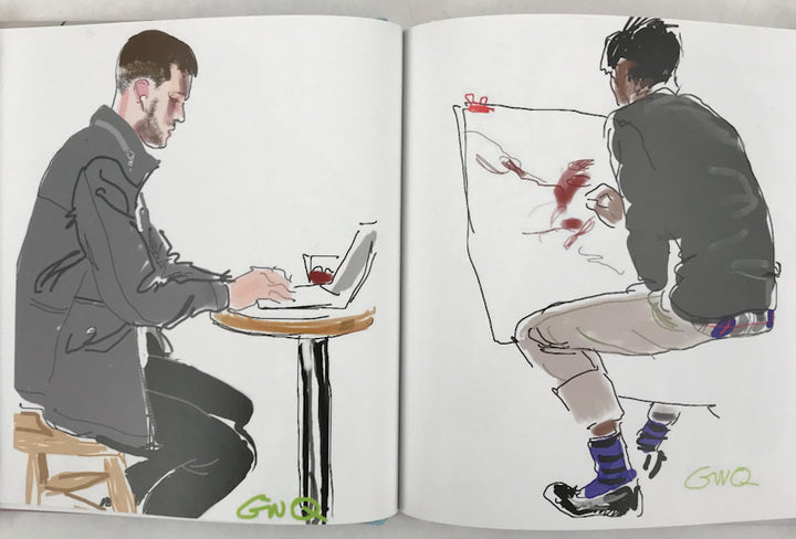 Gregory Weir-Quiton iPad Drawings - Signed