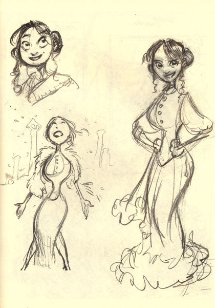 Pierre Alary Sketchbook 2007 / Carnet de Croquis - Signed