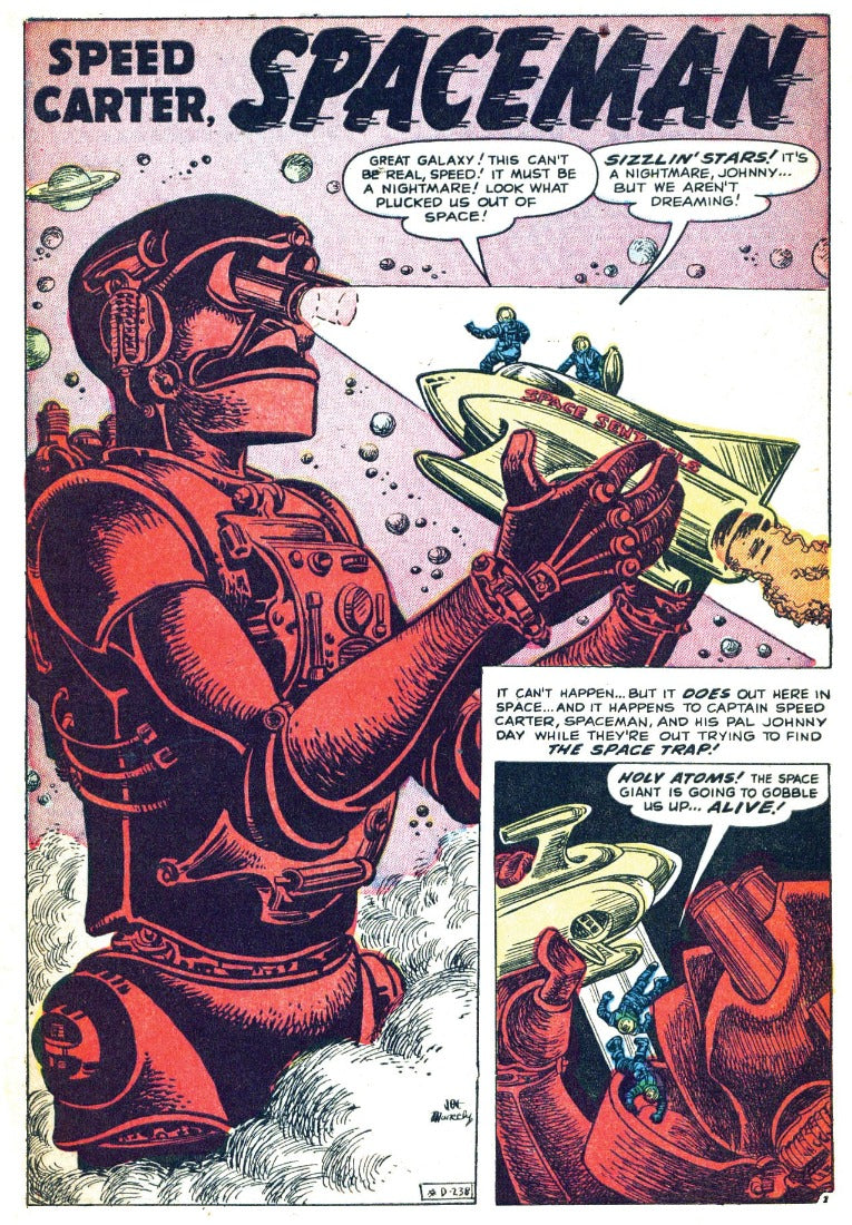 Atlas Artist Edition No. 1: Joe Maneely Vol. 1 "The Raving Maniac" And Other Stories