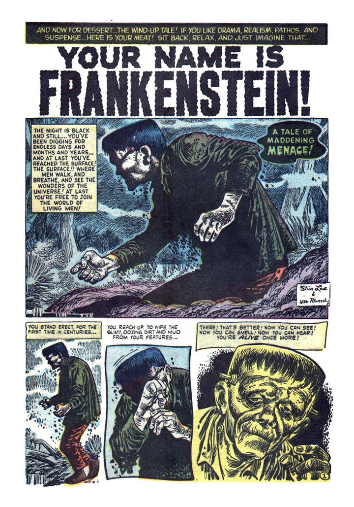 Atlas Artist Edition No. 1: Joe Maneely Vol. 1 "The Raving Maniac" And Other Stories