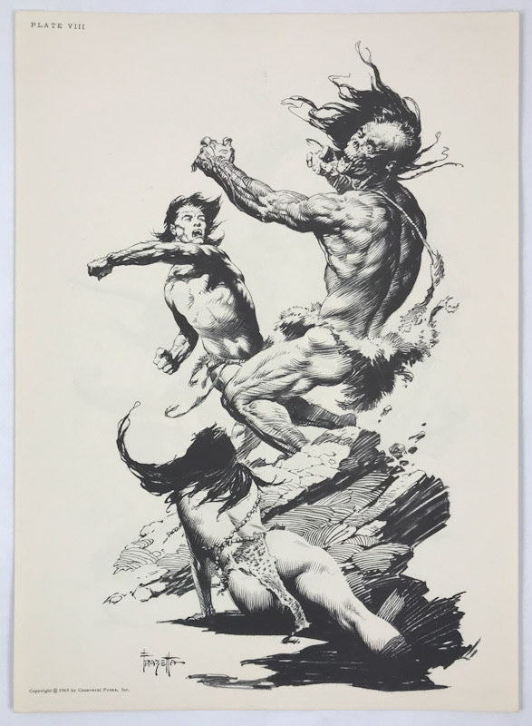 Burroughs Artist Frank Frazetta - 1968 Portfolio
