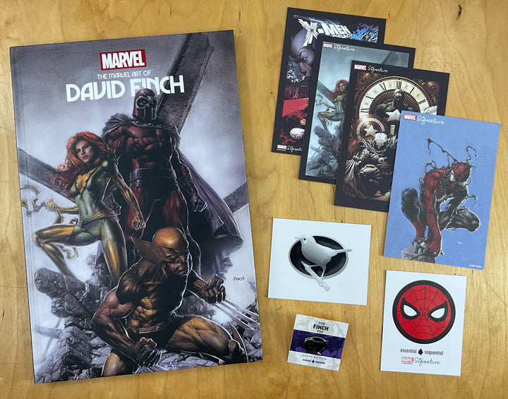 The Marvel Art of David Finch - Hardcover Set - Signed
