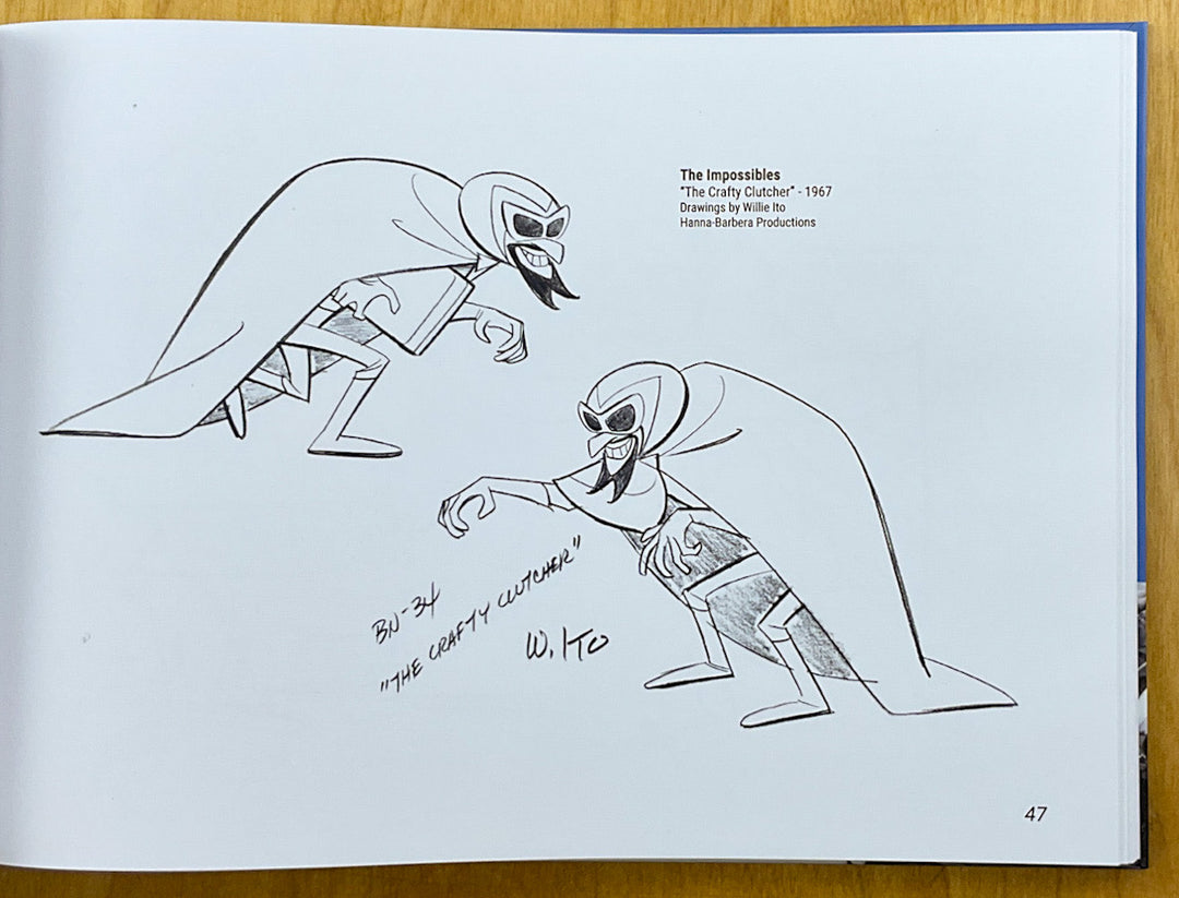 Willie Cartoonito & My Animated Friends - Signed by Willie Ito & Luca Chiarotti