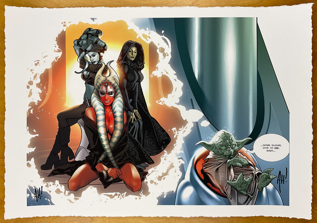 Yoda - Signed Limited Edition Giclee Print