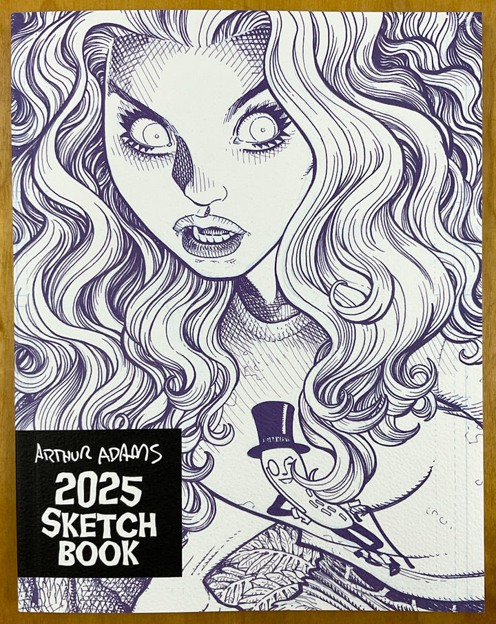 Arthur Adams 2025 Sketchbook - Signed