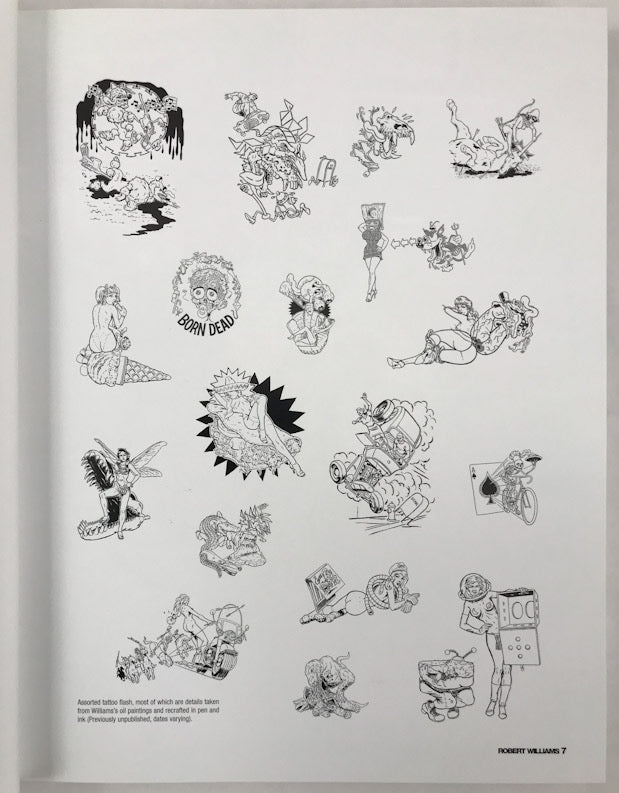 Hysteria in Remission: The Comix & Drawings of Robert Williams - Signed & Numbered Hardcover (Near Fine)
