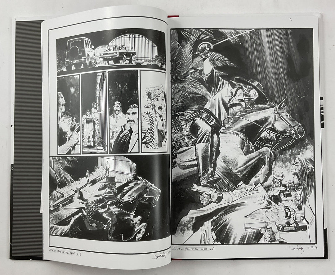 Zorro: d'entre les morts - Version Noir et Blanc - Signed