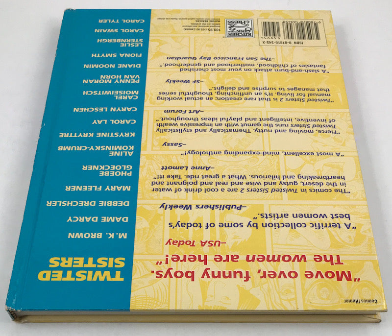 Twisted Sisters 2: Drawing the Line - Signed and Numbered Hardcover