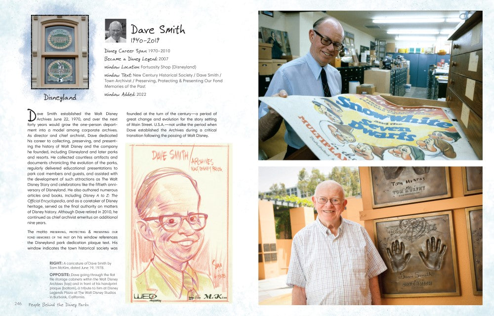 People Behind the Disney Parks - First Printing Signed by the Artist