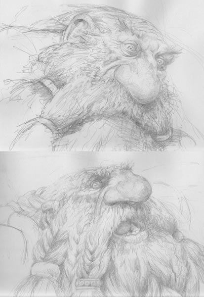 Paul Bonner Sketches (Limited Edition - Signed)