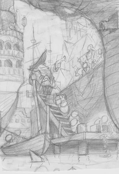 Paul Bonner Sketches (Limited Edition - Signed)