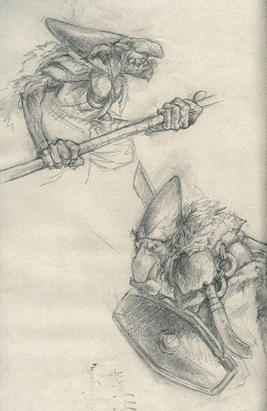 Paul Bonner Sketches (Limited Edition - Signed)