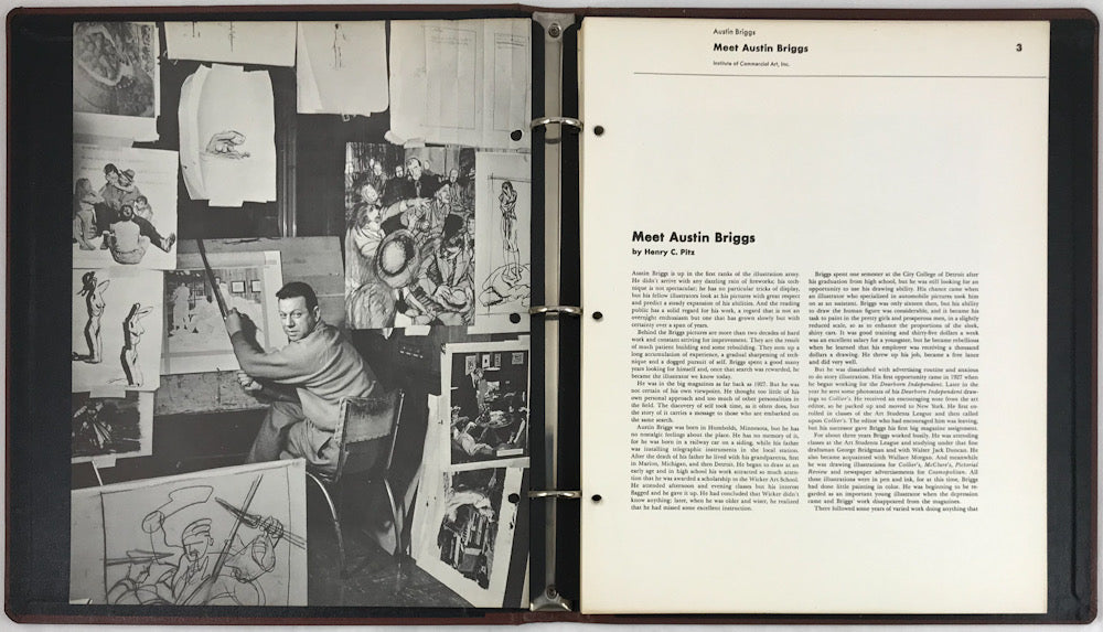 How I Make A Picture by Austin Briggs - Famous Artists Advanced Program