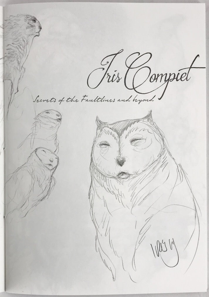 Secrets of the Faultlines and Beyond - Signed with an Original Sketch